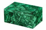Wide Malachite Jewelry Box - Congo #149895-3